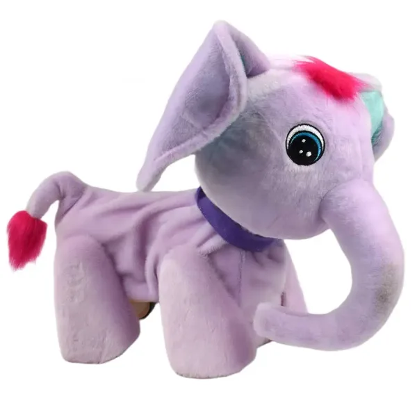 RC Cute Pet: elefant interactiv de pluș cu telecomandă și accesorii 2.4GHz 40cm imaginea 4