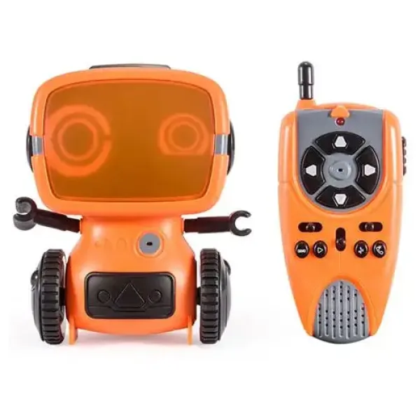 RC interactiv TalkBot robot walkie-talkie cu mod de funcționare în culoare portocalie 2,4GHz imaginea 10