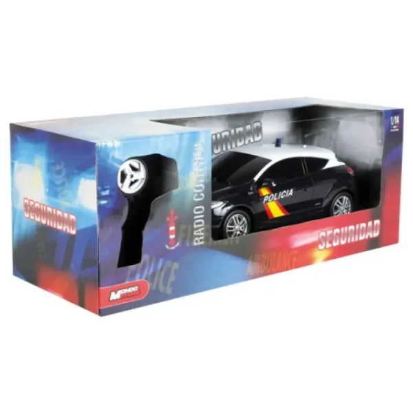 RC Renault Megane RS Poliție mașină cu telecomandă 1/14 - Mondo imaginea 3