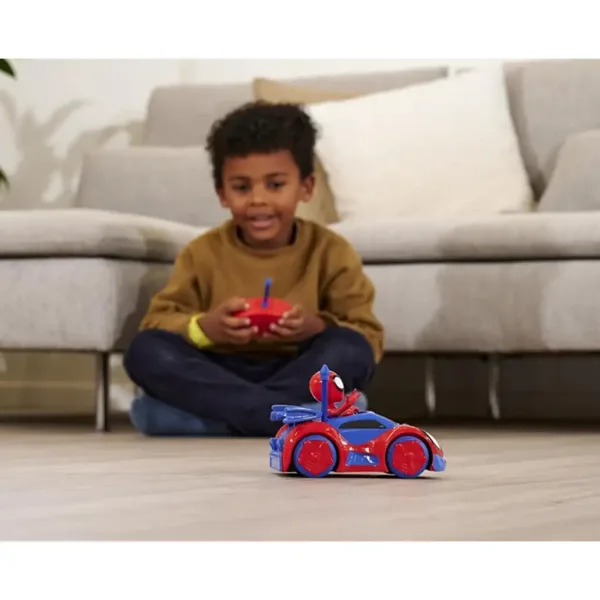 RC Spider-Man mașină cu telecomandă 17cm - Jada Toys imaginea 5