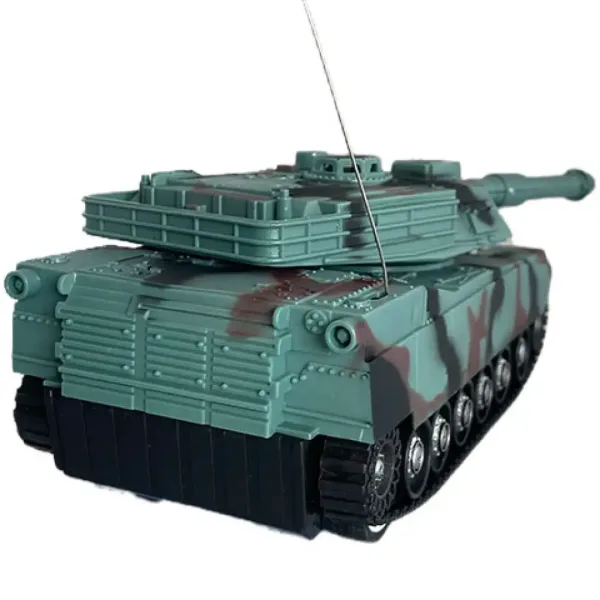 RC Tank Model cu telecomandă design special cu sunete și lumini 1/32 imaginea 4