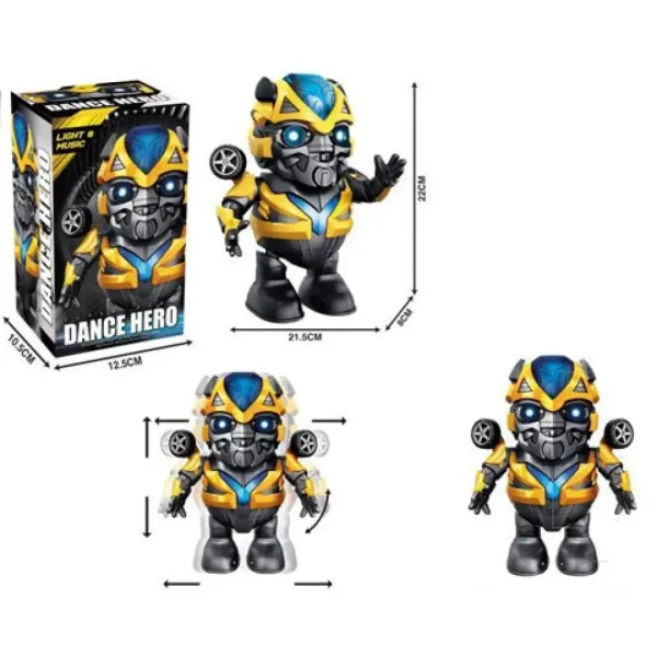 Robot Dance Hero electronic dansator cu sunete și lumini imaginea 2
