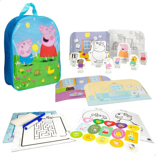Rucsac cu tematica Peppa Porc pentru desen imaginea 3