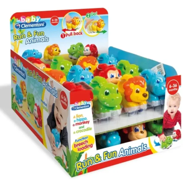 Run&Fun Baby animale - Clementoni imaginea 2