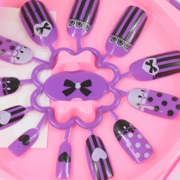 S&Lí Cosmetics: Paleta de machiaj și unghii premium într-o cutie cu trei niveluri în formă de inimă imaginea 10
