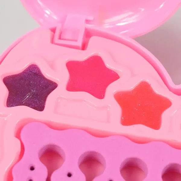 S&Lí Cosmetics: Paleta de machiaj și unghii premium într-o cutie cu trei niveluri în formă de inimă imaginea 8