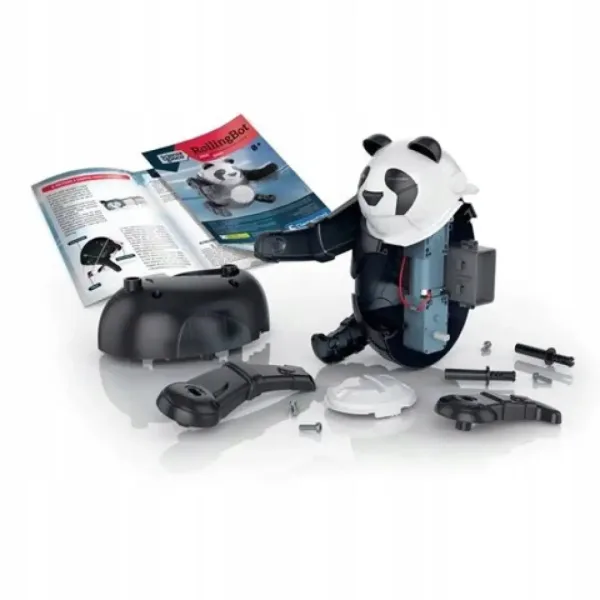 Science & Play: Robot panda care se rostogolește - set de joacă - Clementoni imaginea 3