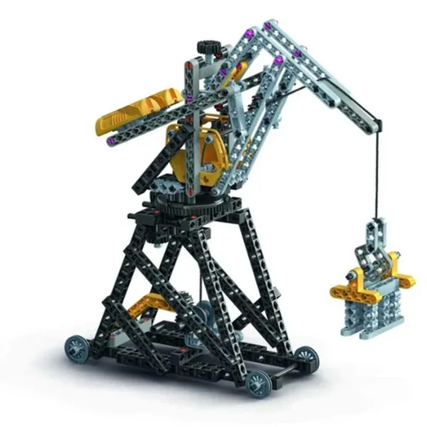 Science & Play: Set de joc cu macara cu bila - Clementoni imaginea 2