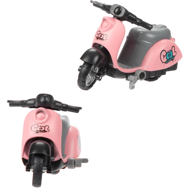 Scooter retro cu roți de impuls în mai multe variante 1 buc imaginea 5