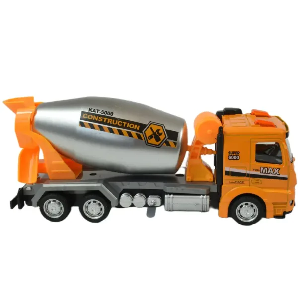 Service Team: Camion de constructie cu lumina si sunet in mai multe versiuni 20cm imaginea 11