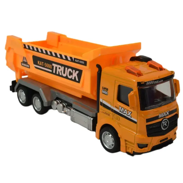 Service Team: Camion de constructie cu lumina si sunet in mai multe versiuni 20cm imaginea 5
