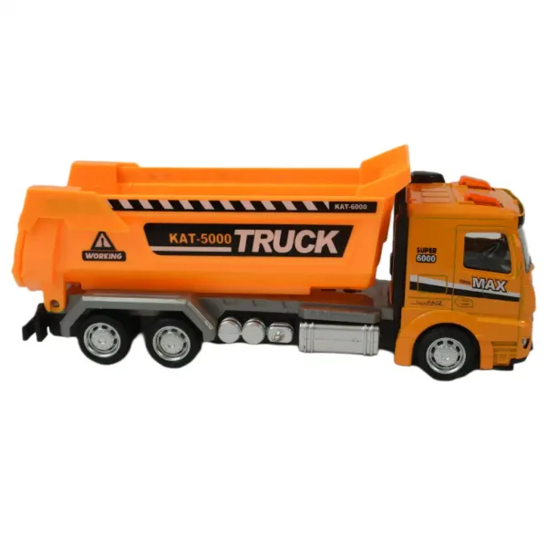 Service Team: Camion de constructie cu lumina si sunet in mai multe versiuni 20cm imaginea 6