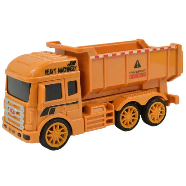 Service Team: Mașină de lucru camion de construcții în două versiuni 13cm imaginea 2