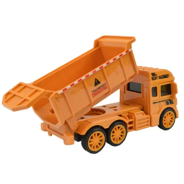 Service Team: Mașină de lucru camion de construcții în două versiuni 13cm imaginea 3