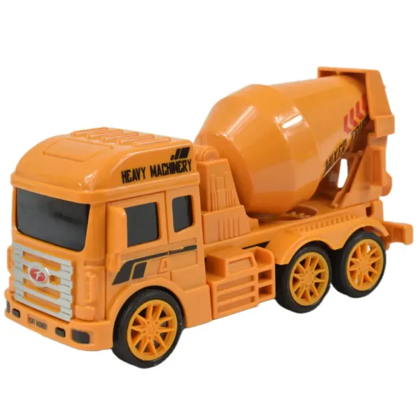 Service Team: Mașină de lucru camion de construcții în două versiuni 13cm imaginea 4
