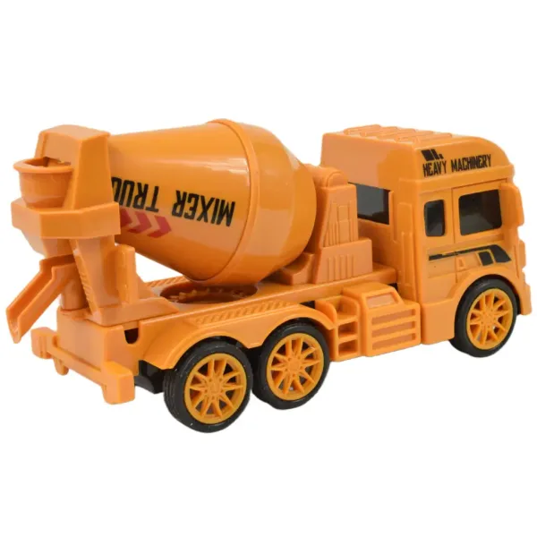 Service Team: Mașină de lucru camion de construcții în două versiuni 13cm imaginea 5