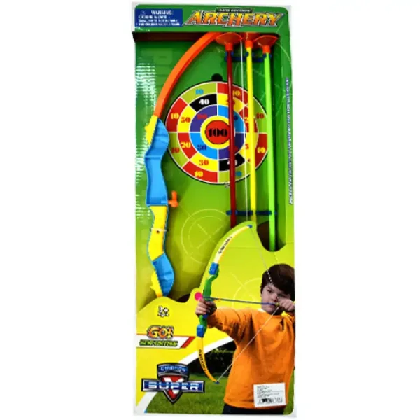 Set arc cu săgeți cu ventuză 37 cm imaginea 2