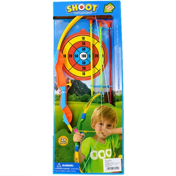 Set arc cu săgeți si ventuză 55cm imaginea 2