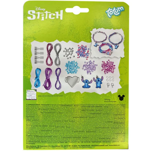 Set creativ pentru realizarea brățărilor Disney Stitch - Totum imaginea 2