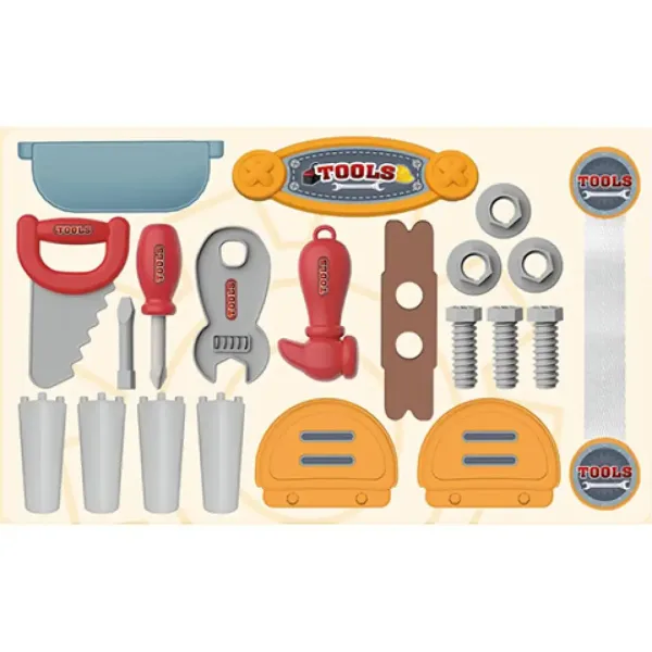Set de bricolaj într-o valiză pliabilă 25 bucăți set imaginea 2