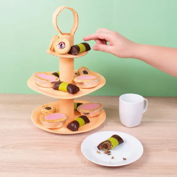 PlayBox: Set de farfurii din hârtie 50 buc 23cm imaginea 3