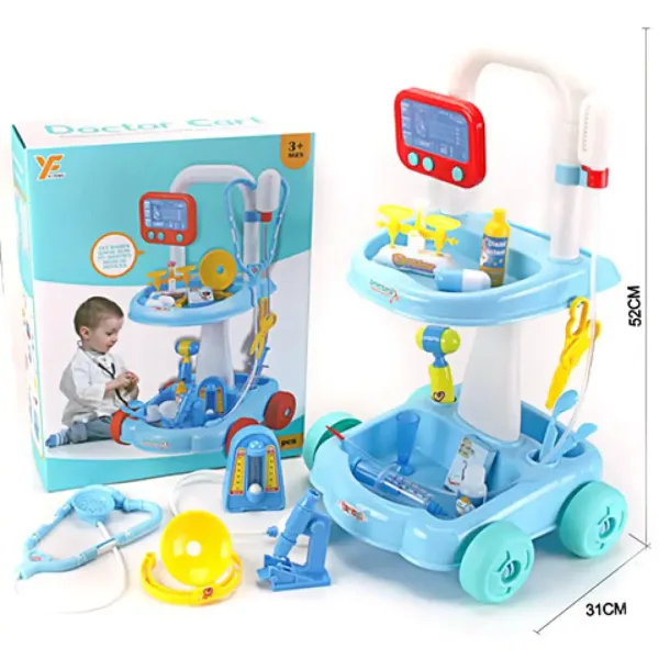 Set de joacă doctor tip troler imaginea 1