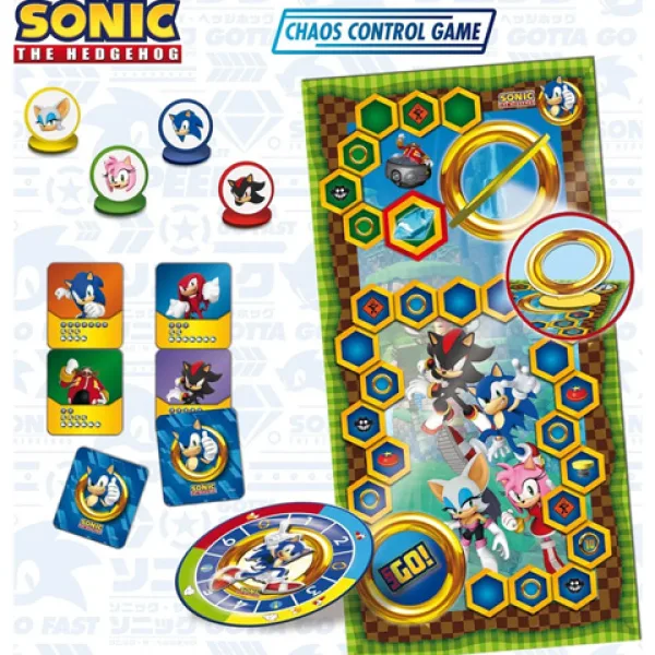 Set de joc de societate Sonic Speedy imaginea 2