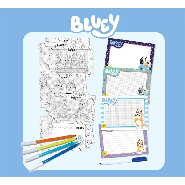 Set de școală de desen Bluey - Lisciani imaginea 3