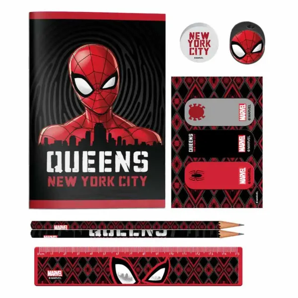 Luna: Set de papetărie Spider-Man în geantă PVC imaginea 2