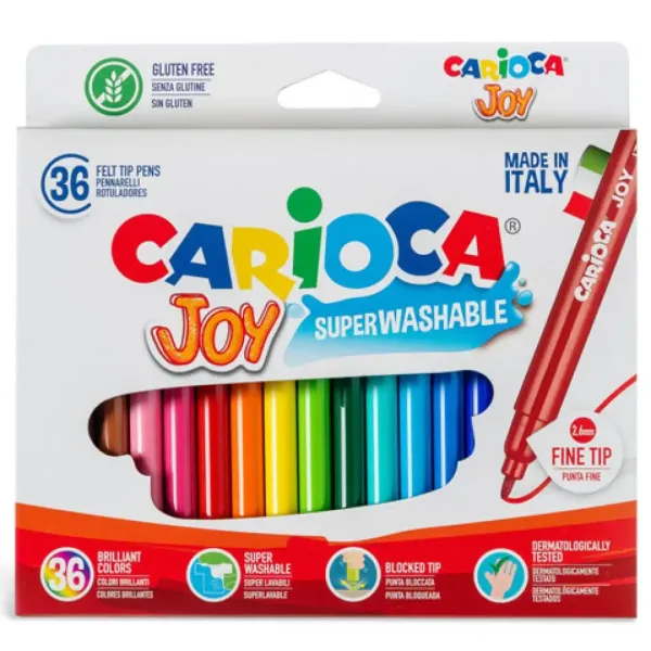 Set markere lavabile 36 bucăţi - Carioca imaginea 2
