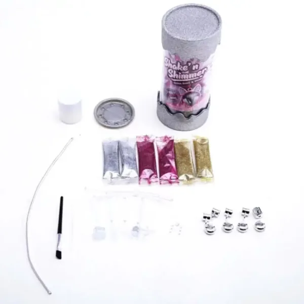 Shake 'n Shimmer set de făcut brățări cu sclipici imaginea 2