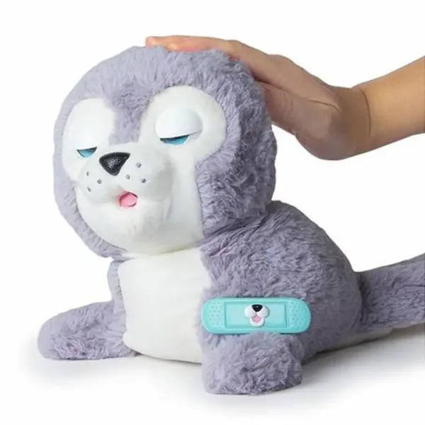 Silver interactiv baby focă pluș imaginea 3