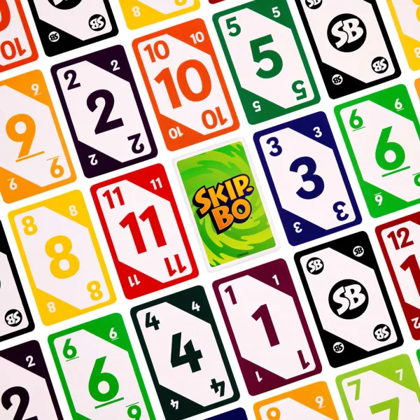 SKIP-BO joc de cărți - Mattel imaginea 3