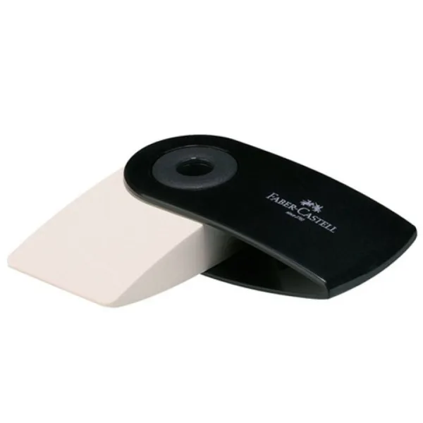Faber-Castell: Sleeve mini radieră negru imaginea 2