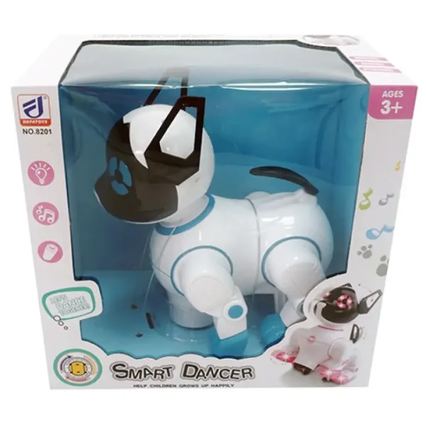 Smart Dog: câine robot dansează două culori 19 cm imaginea 2