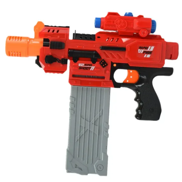 Sniping: Pistol electric transformabil gigant cu gloanțe de burete cu cartușe și țintă de 79 cm imaginea 10