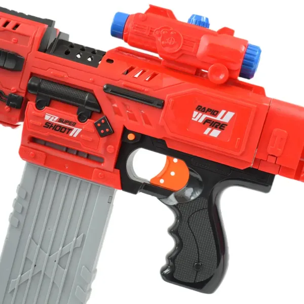 Sniping: Pistol electric transformabil gigant cu gloanțe de burete cu cartușe și țintă de 79 cm imaginea 12