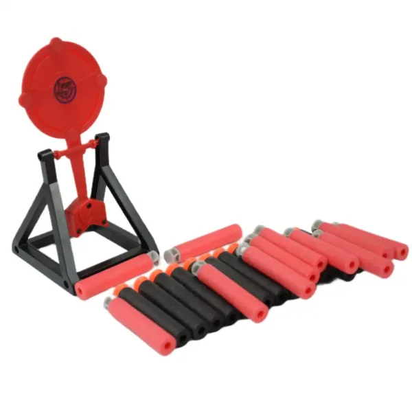 Sniping: Pistol electric transformabil gigant cu gloanțe de burete cu cartușe și țintă de 79 cm imaginea 16