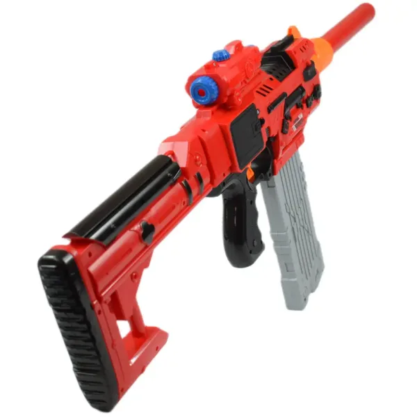 Sniping: Pistol electric transformabil gigant cu gloanțe de burete cu cartușe și țintă de 79 cm imaginea 6