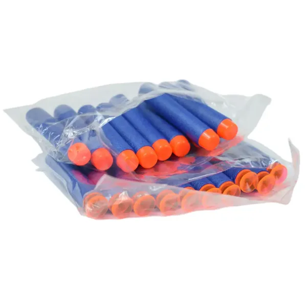 Soft Bullet Gun: Mitralieră electrică cu gloanțe de burete și cartușe 55cm imaginea 6