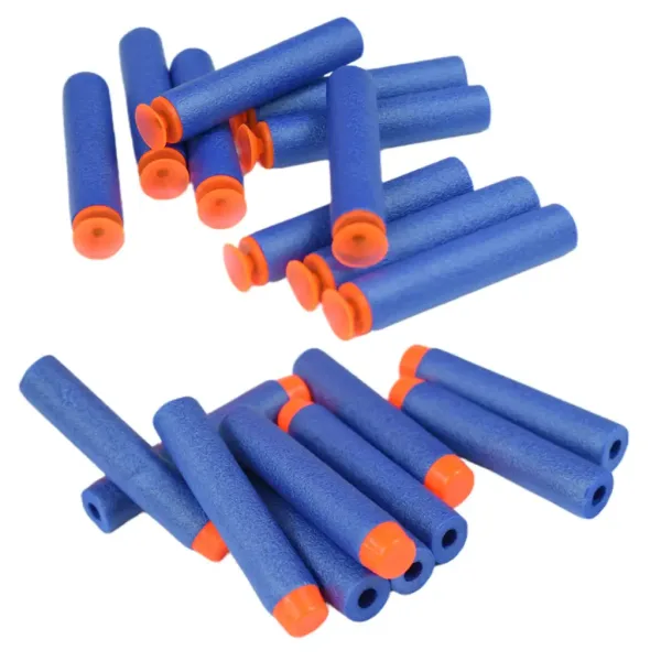 Soft Bullet Gun: Pistol electric cu burete cu magazie si cartuse in doua versiuni 60cm imaginea 8