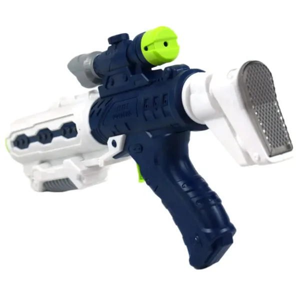Space Weapon: Armă spațială proiector cu figurină robot, lumina si sunet 34cm imaginea 4