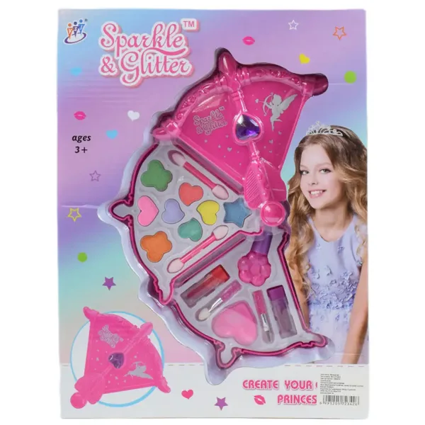 Sparkle & Glitter: Set de machiaj în două niveluri în formă de săgeată imaginea 5
