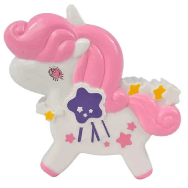 Sparkle & Glitter: Set de palete de machiaj cu trei niveluri Unicorn imaginea 2