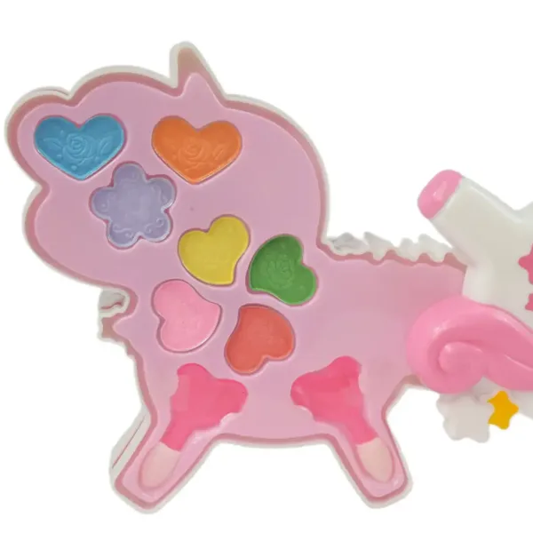 Sparkle & Glitter: Set de palete de machiaj cu trei niveluri Unicorn imaginea 3