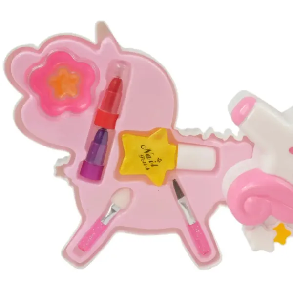 Sparkle & Glitter: Set de palete de machiaj cu trei niveluri Unicorn imaginea 5