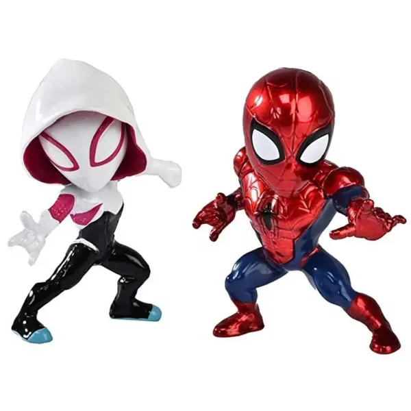 Spider-Man: Spidey Amazing Friends Figurină de acțiune metal premium 7cm în diverse versiuni 1bucat imaginea 2