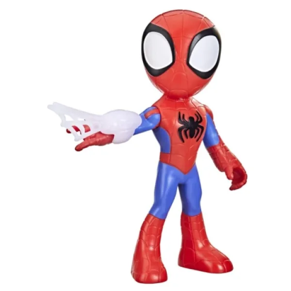 Spider-Man: Spidey Amazing Friends Spidey figurină de joacă cu accesoriu 23cm - Hasbro imaginea 2