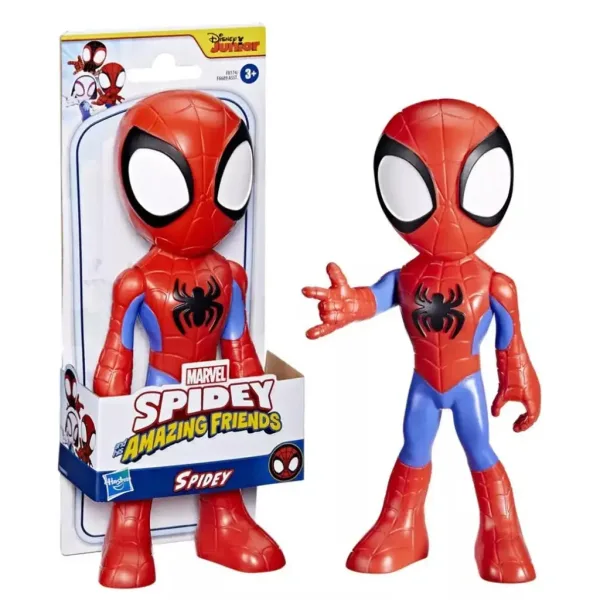 Spider-Man: Spidey și prietenii lui uimitori – figurină Supersized Spider-Man - Hasbro imaginea 1