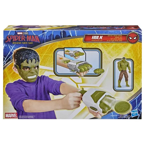 Spider-Man Zi nou: set Hulk Gamma blast – Hasbro imaginea 2